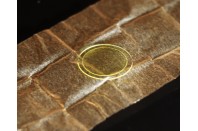 Circular GAGG(Ce) Scintillation Screens Φ10mmx0.01mm With UVFS Substrates